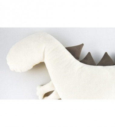 MYtinyHobby pagalvėlė - žaislas Dinozauras. Spalva geltona